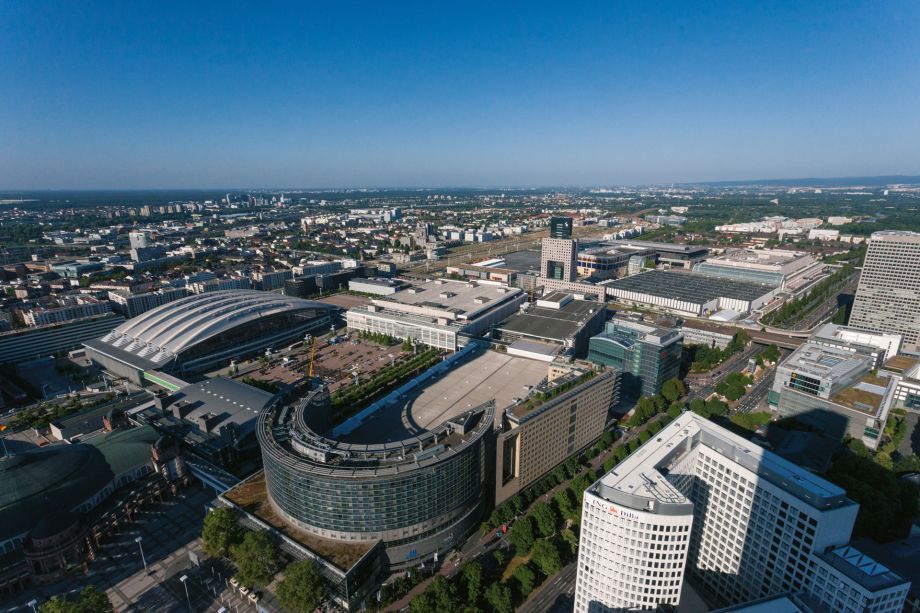 Messe Frankfurt Luftaufnahme, Photo © Messe Frankfurt GmbH