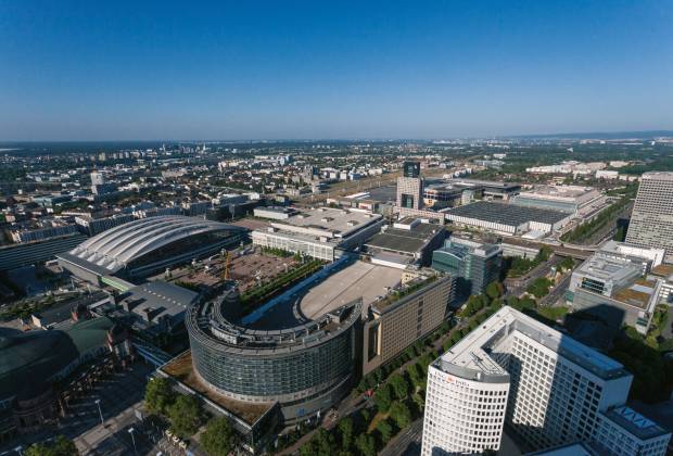 Messe Frankfurt Luftaufnahme, Photo © Messe Frankfurt GmbH