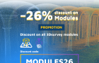 26% Rabatt auf Scan und RTK ´Module