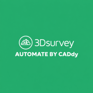 Grünes Produktbild von Automate by CADdy für automatisierte 3Dsurvey-Workflows