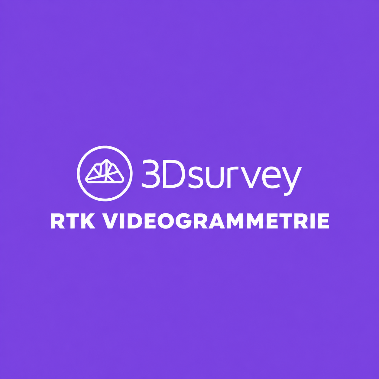 3Dsurvey RTK-Videogrammetrie-Modul auf violettem Hintergrund