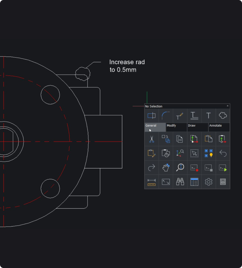 Technische Zeichnungen mit BricsCAD bearbeiten