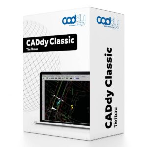 CADdy Classic T Tiefbausoftware für Straßen-, Kanal- und Leitungsplanung