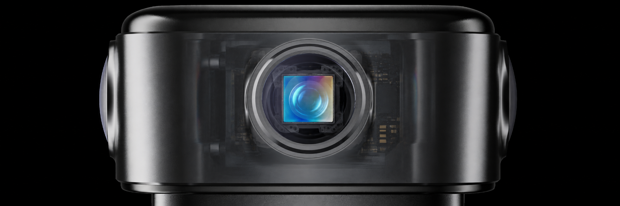 Kameramodul des Lixel L3 mit Darstellung des 1/1,3-Zoll-CMOS-Sensors
